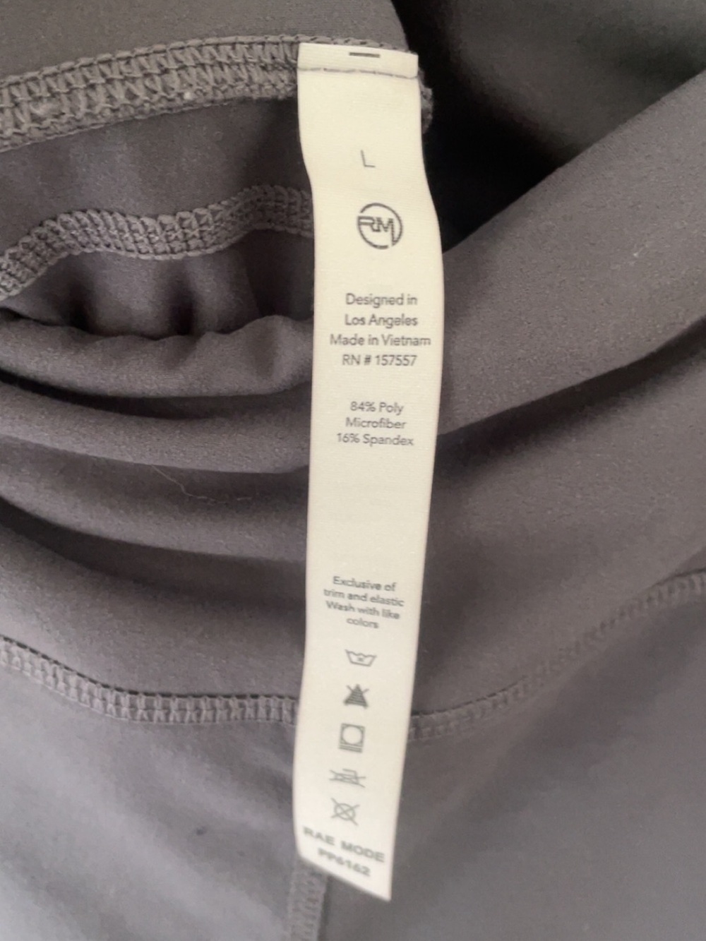 Women's Flared Yoga Pants in Charcoal Gray - Picture 2 of 5